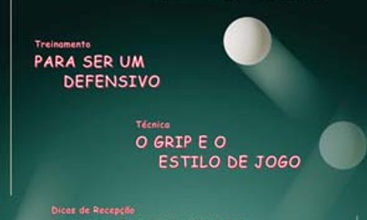 25ª EDIÇÃO DA REVISTA TABLE TENIS PLAYER JÁ ESTÁ DISPONÍVEL