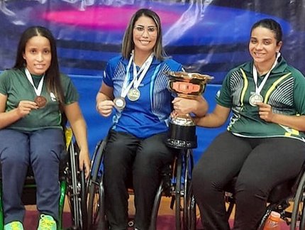 Cinco equipes do Brasil conquistam medalhas no último dia da Copa Tango Paralímpica