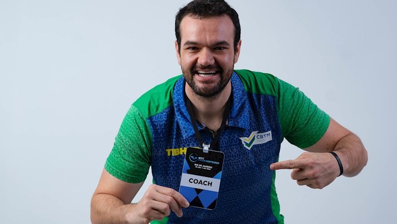 Jorge Fanck é o técnico da Seleção feminina. Foto: