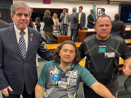 Alaor Azevedo participa de audiência pública na Câmara dos Deputados sobre preparação para os Jogos Olímpicos de Paris