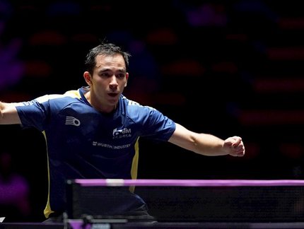 Em jogo mil da carreira, Hugo Calderano é vice-campeão do WTT Champions Macau