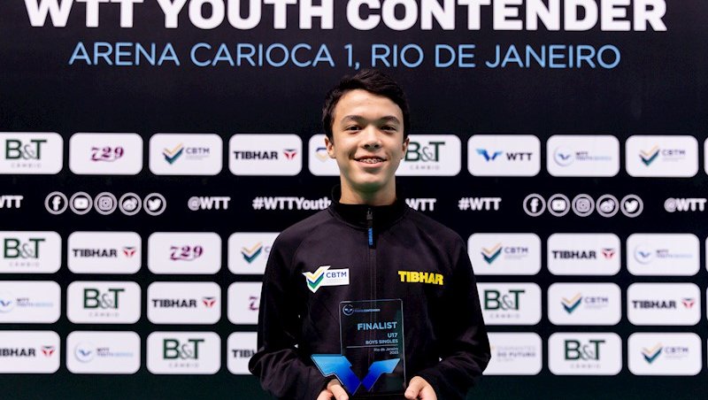 Davi Fujii representou o Brasil na grande final do