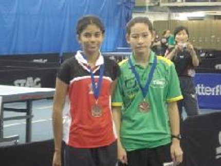 CAROLINE CONQUISTA MEDALHA DE BRONZE POR EQUIPES