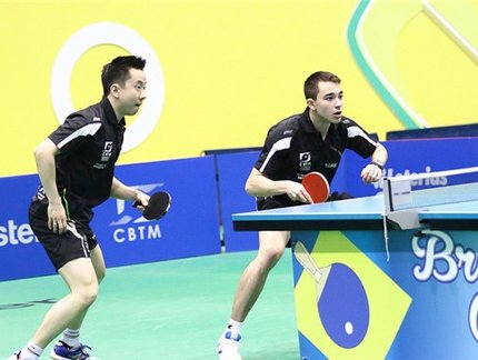 Aberto do Brasil: Calderano e Tsuboi chegam a mais uma final de duplas em Circuito Mundial