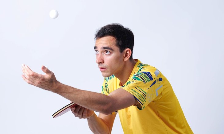 Hugo Calderano é o cabeça de chave número dois dos