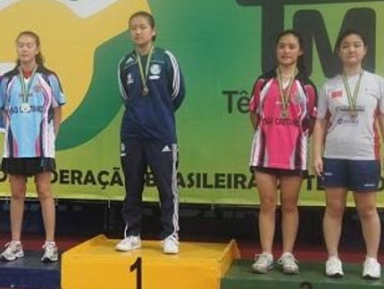CAMPEÃ BRASILEIRA E SULAMERICANA COM SOTAQUE CHINÊS