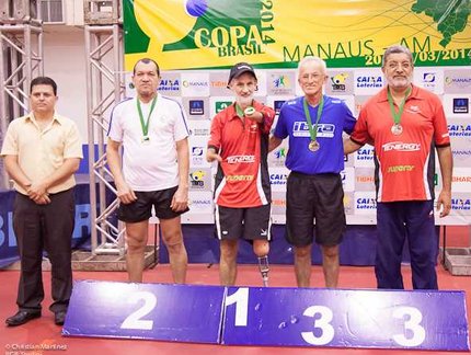 Kaíke busca título no Desafio Internacional de Tênis De Mesa em Jaraguá Do Sul