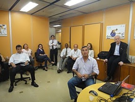 PRESIDENTE ALAOR APRESENTA ESTRUTURA DA CBTM EM BRASÍLIA