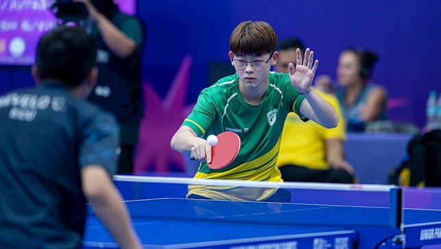 Leonardo Iizuka conquistou um ouro nas Duplas Masc