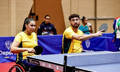 Seleção Paralímpica conquista dez medalhas nas disputas de duplas dos Jogos Parasul-Americanos Valledupar 2026