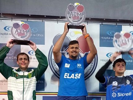 Jaraguá do Sul fecha 4ª etapa do Estadual de Tênis de Mesa como vice-campeã geral