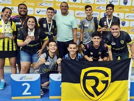 Desportivo Rio Grande conquista dez medalhas no TMB Challenge Plus de Caruaru
