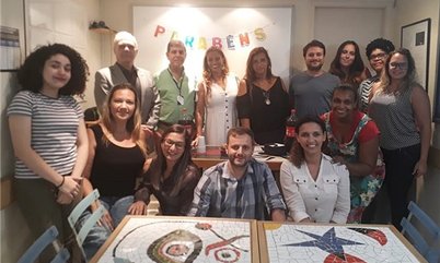 Presidente do Comitê Olímpico do Brasil visita a sede da CBTM no Rio de Janeiro
