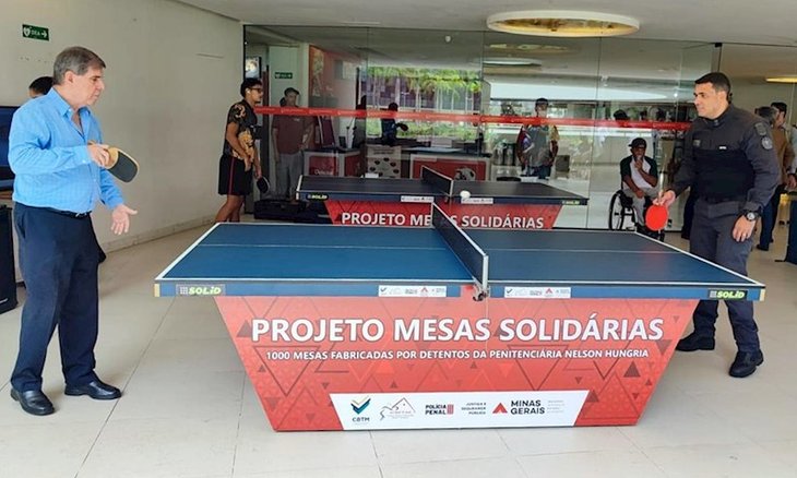 Presidente da CBTM e vice da ITTF, Alaor Azevedo j