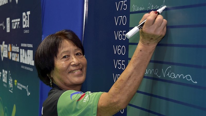 Maria Harada não teve dificuldades para conquistar