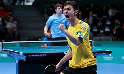 TÊNIS DE MESA NO PAN – Em jogo emocionante, meninos derrotam a Argentina e vão buscar o ouro de equipes