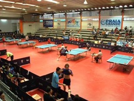 TIME DE TÊNIS DE MESA DE PG DISPUTA TORNEIO INICIO ESTADUAL