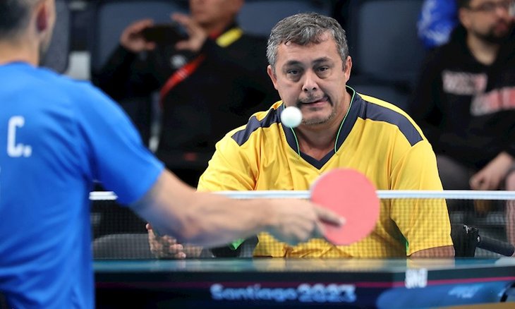 David Freitas venceu argentino na estreia. Foto: J