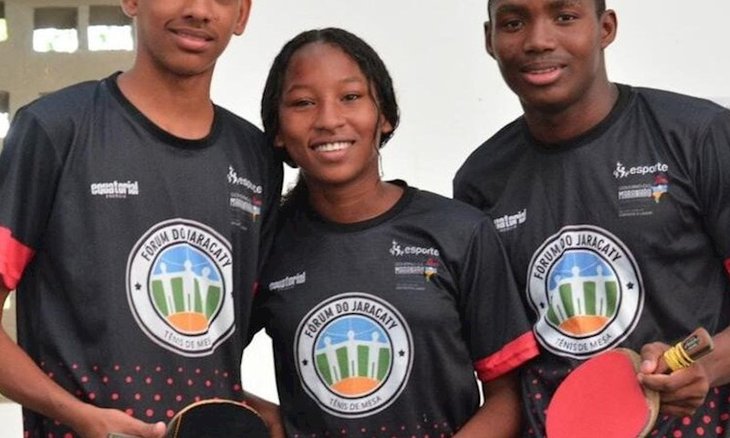 Tênis de Mesa do Fórum Jaracaty participa da primeira competição em 2024