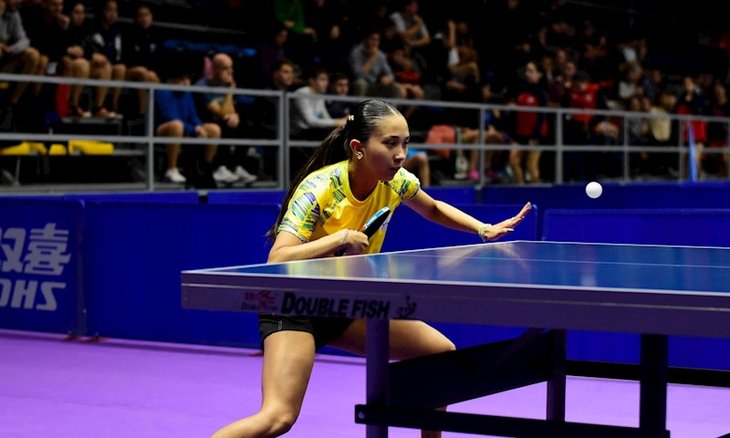 Giulia Takahashi esteve em ação pelo individual fe