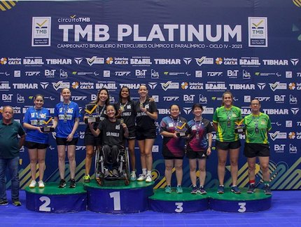 São Paulo supera Santa Catarina e fica com o ouro na categoria Lady do TMB Platinum - Campeonato Brasileiro