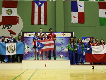 Latino-Americano Mirim: Giulia Takahashi e Laira Silva ficam com o bronze no torneio pré-mirim por equipes