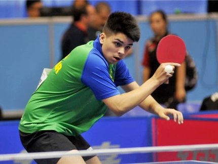 Brasil garante três medalhas nos torneios de duplas do Sul-Americano Infantil e Juvenil