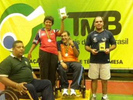RIZZONE BRASÍLIA LEVA O TROFÉU EFICIÊNCIA Paralímpico DA COPA BRASIL RJ