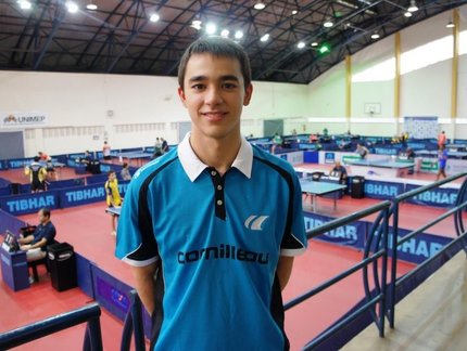 Copa Latina: Hugo Calderano mata saudades do Brasil em evento de alto nível