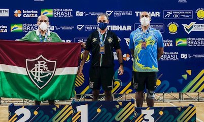 Alagoano mais carioca do tênis de mesa, Flávio Seixas é o campeão da classe 9 no TMB Platinum