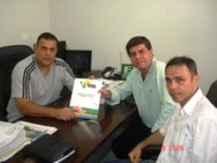 PRESIDENTE É RECEBIDO POR SECRETÁRIO MUNICIPAL DE ESPORTES