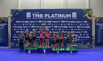 Associação dos Mesatenistas de Guaíra/PR vence a categoria Sub-11 Feminino do TMB Platinum - Campeonato Brasileiro