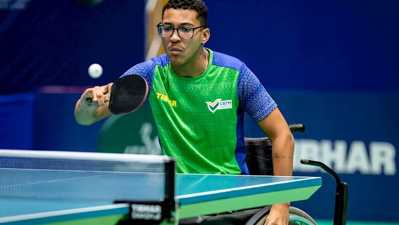 Cadu Moraes vai disputar o Parapan em Santiago. Fo