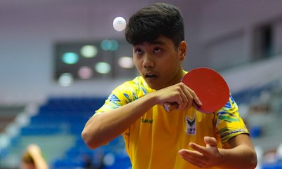 Hamilton Yamane se classifica em grupos na categoria Sub-17, mas é superado na fase 32 avos de final do WTT Youth Contender Luxemburgo