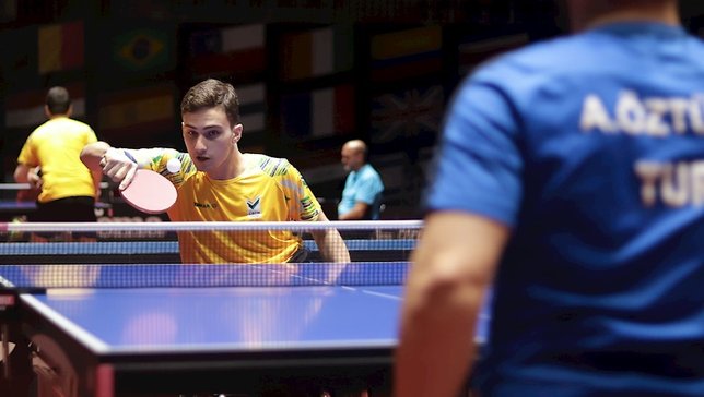 Lucas Arabian conquistou uma medalha de bronze na 