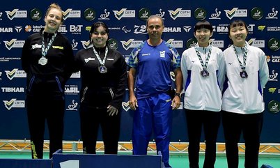 Brasil conquista 11 medalhas no segundo dia do Aberto Paralímpico ITTF Fa40