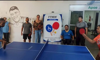 Novos clubes olímpicos e paralímpicos fortalecem o tênis de mesa e integram competições da FTMDF