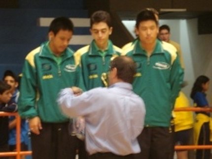 PÓDIO JUVENIL MASCULINO SUL AMERICANO