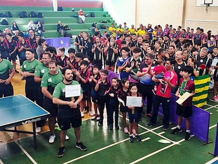 Campo Grande sedia Torneio Internacional de tênis de mesa