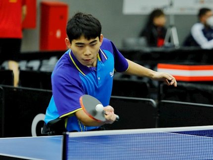 Nicholas Yamane luta, mas cai diante do principal atleta do torneio sub-19 do WTT Youth Contender