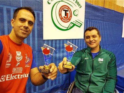 Aberto Paralímpico da Rep. Tcheca: Brasil conquista duas medalhas na disputa do individual