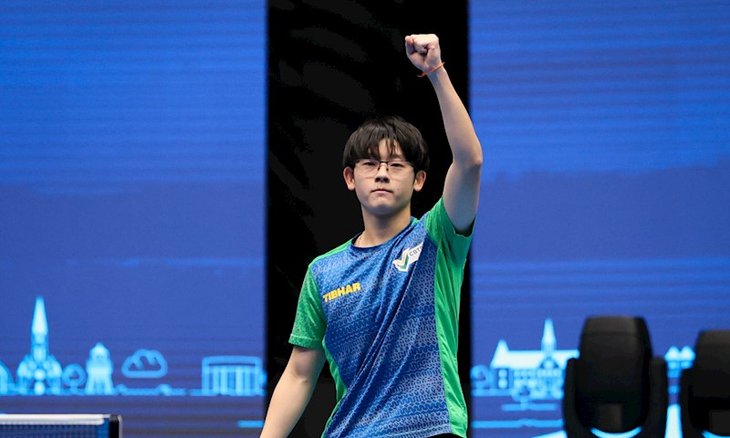 Leonardo Iizuka vibra após garantir mais uma medal