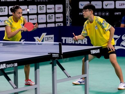 Título para o Brasil! Leonardo Iizuka e Giulia Takahashi são os grandes campeões de duplas mistas Sub-19 no WTT Youth Contender de Charleston