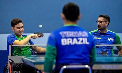 Nova geração do tênis de mesa paralímpico do Brasil disputa primeiro torneio internacional a partir desta terça-feira