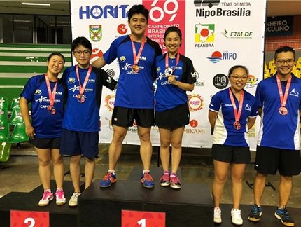 Campeonato Brasileiro Intercolonial de Tênis de Mesa foi realizado em Brasília
