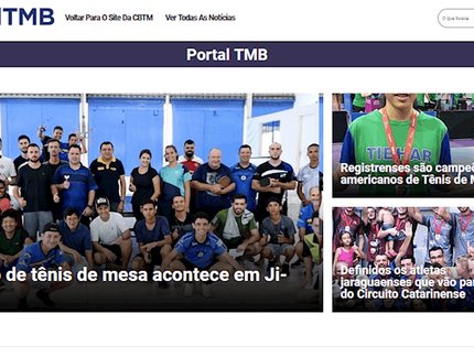 Portal TMB é mais uma novidade para ampliar a divulgação da modalidade