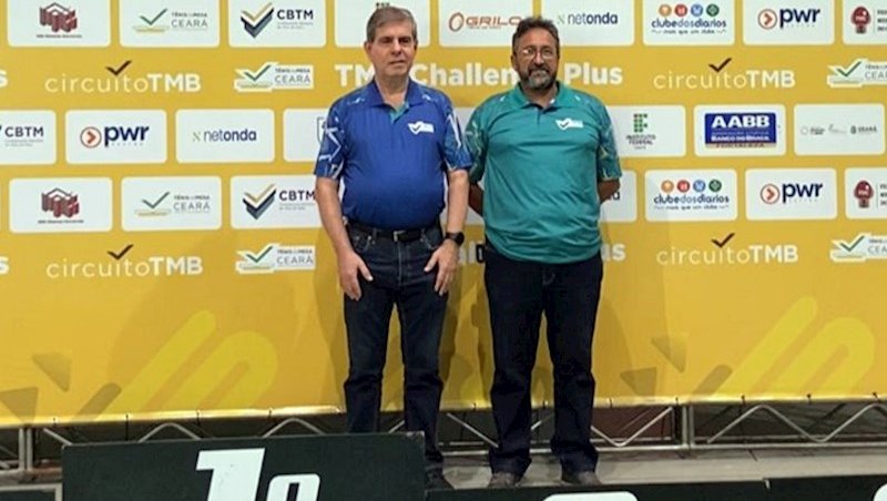 Alaor Azevedo e Valberto Almeida no Challenge Plus