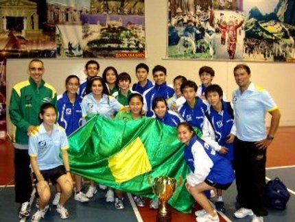 BRASIL CONQUISTA O TÍTULO GERAL DO CAMPEONATO SUL-AMERICANO INFANTIL E JUVENIL