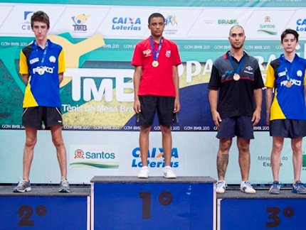 Felipe da Silveira conquista a primeira medalha de ouro em Santos para Criciúma