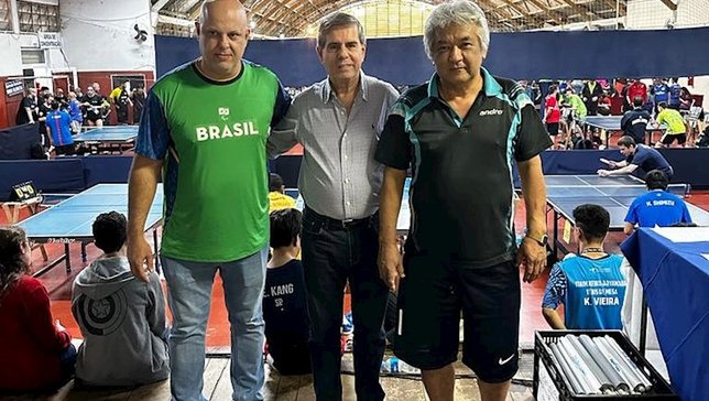 Da esquerda para a direita: Sandro Abrão, Alaor Az